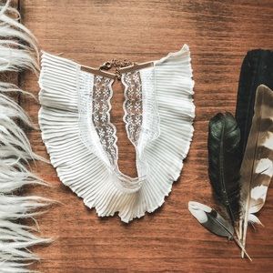 ASOS White Lace Choker